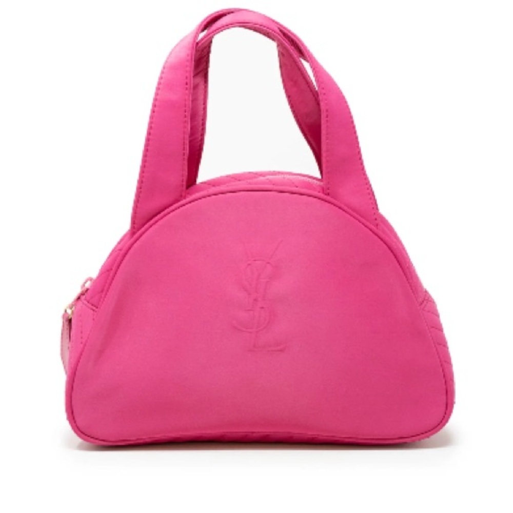 YSL - Y2K STYLE NYLON HOT PINK MINI HANDBAG